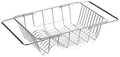 For Over The Sink Dish Drainer Drying Rack Expandable Stainless Steel