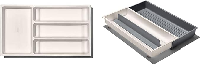 OXO Good Grips Expandable Utensil Drawer Organizer, White Good Grips Expandable Long Tool Organiser, White