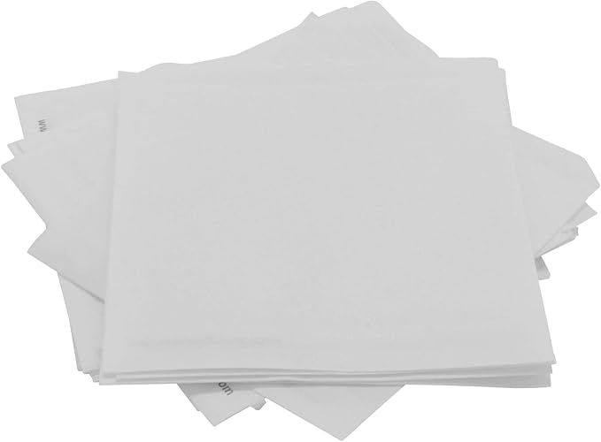 G.E.T. 4-T1000 White Cone Basket Liner / Deli Wrap Paper / Double Open Bag Paper Food-Safe Tissue Liners Collection, White(Pack of Case)