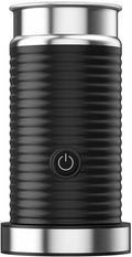 Automatic milk frother,Milk frothing machine,Electric for Hot & Cold Froth, Froth Or Heat Milk，Multifunctional milk frother，Automatic off & Easy Cleaning, Silent Operation (Black)