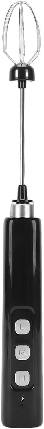 Mingzhe Electric Stainless Steel Milk Frother Handheld Drink Mixer for Coffee Lovers Outdoor Use