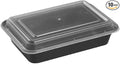 ICE N COLD Reusable To-Go Food Meal Prep Storage Containers with Leak Proof Snap Lids 58oz | 1715ml | 10-Pack