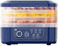 2026 New Food Dehydrator Dryer Machine with 5 Trays for Home, Digital Adjustable Timer & Temperature Control, Ideal for Fruits, Meat, Vegetables, Candy & Snacks (Blue)