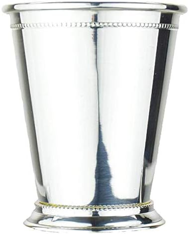 Prince of Scots 100% Pure Copper Mint Julep Cup with Pure Silver Plate (Set of 4)