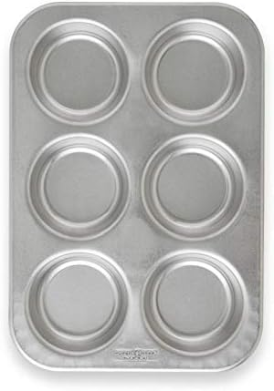 Nordic Ware Naturals Jumbo Coffee Shop Muffin, 6-Cavaties