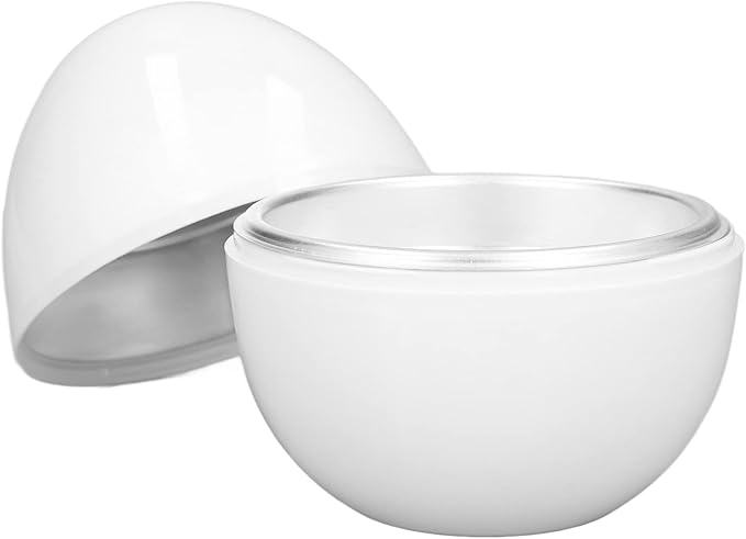Hard Boiled Egg Cooker, Rapid Egg Cooker, 4 Egg Capacity Electric Egg Cooker for Hard Boiled Eggs, Poached Eggs, Scrambled Eggs, Maker for Steamed Bread, Dumplings
