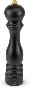 Peugeot Made in France- Paris u'Select Manual Pepper Mill - Adjustable Grinder -PEFC Certified Beechwood, 27 cm - 10.75 in. Chocolate