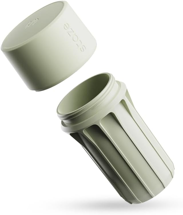 Staze Air Tight Smell Proof Container (148ml) - Vacuum Seal Jar with UV Protection, Waterproof Food Storage Canister, Portable Small Smell Proof Jar for Coffee, Herb, Spice & Gummies - (Foam)