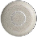 like. by Villeroy & Boch Perlemor Sand Saucer Espresso Cup (4.75x4.75x.75 inch)