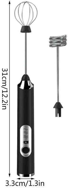 Tools Compatible with R9CD Electric Milk Frother Coffee Frother Foamer Whisk Mixer Egg Beater Mini Handheld Milk Coffee Egg Stirring Kitchen Tool