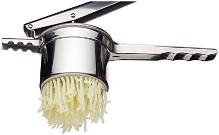 Cuisinox Potato Ricer, Heavy Duty Stainless Steel Potato Masher and Kitchen Tool, 3 Disks