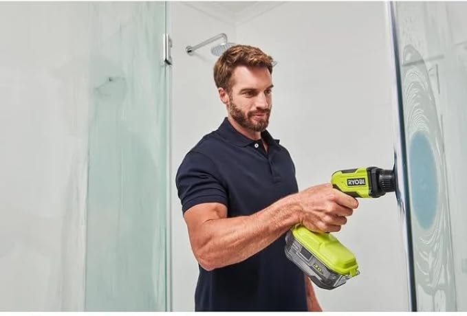 RYOBI ONEAND 18V Cordless Vortex Power Scrubber Tool ONLY P4510 | Battery and Charger Sold Separately
