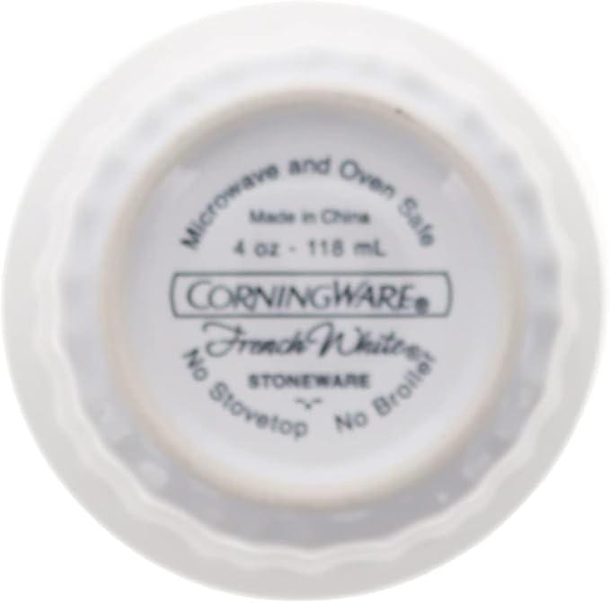 CorningWare French White 4-Ounce Ramekin