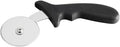 Soro Essentials- 2.5" Stainless Steel Pizza Cutter Wheel with Plastic Handle Black Color- Pizza Wheel Slicer Built in Finger Guard for Safety Pizza Wheel Sharp Blade for Cutting Through Crusts Pies