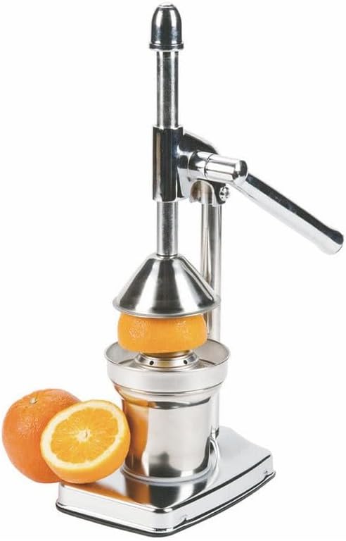 Cast Iron Juicer, Cast Iron Juicer Hand Press, Heavy Duty Hand Press Juice Extractor for Fresh Lemonade Orange Juice, Easy to Use, Home and Kitchen Essentials
