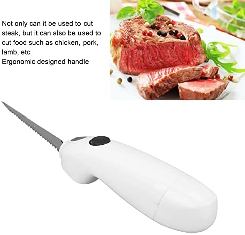 Electric Knife for Carving Meat, Turkey, Bread, Bone Cutting and More. Portable Steak Knife for Home Restaurant Picnic