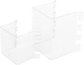 Ciieeo 2Pcs Food Storage Bag Holder Stand for Freezer Bags Serrated Bag Stand for Easy Pouring of Leftovers Prep Bag Holder for Kitchen Organization