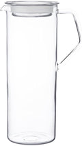 KINTO CAST 21677 Water Jug, 3.2 gal (1.2 L), Heat Resistant Glass, Microwave and Dishwasher Safe, Gift