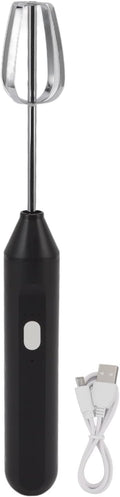 Electric Hand Blender，3 in 1 Immersion Blender Handheld, Beater Electric Milk Frother Coffee Blender Milkshake Blender Foamer Kitchen Tools(Black)