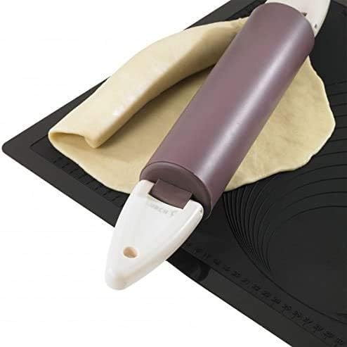 Lurch Germany Flexiform 15.7 x 23.6 Inch Silicone Baking Mat, Black