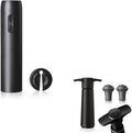Electric Wine Opener & Vacu Vin Wine Saver Pump Bundle – Fresh Wine Made Easy