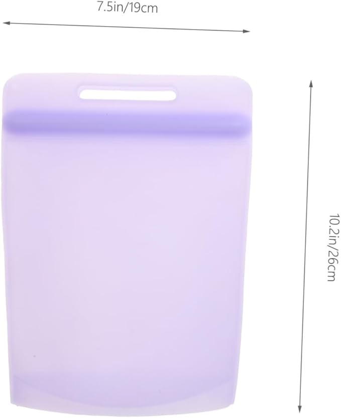 Multi Function Freezer Bag Safe Food Storage Pouch for Household Refrigerators Thickened Design for Fruits Vegetables and Meats Reusable Convenient Food Bag