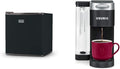 BLACK+DECKER BCRK17B Compact Refrigerator Energy Star Single Door Mini Fridge with Freezer, 1.7 Cubic Feet, Black & Keurig® K-Supreme Single Serve K-Cup Pod Coffee Maker, MultiStream Technology, Black