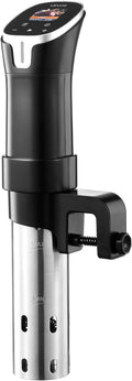 VEVOR Sous Vide Precision Cooker, 1100W Sous-Vide Cooking Machine, WIFI Immersion Circulator with 10 Preset Recipes, LCD Touchscreen, Fast-Heating, Accurate Temperature & Timer, App Control