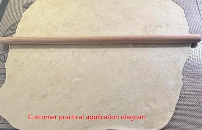 XBLDMJY Rolling Pins For Baking Ultra Thin,3/4 Inch Diameter,Long 19 .7Inch,(50 * 2 cm)