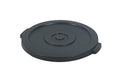 PLASTIC PRINCE Round Trash Can Lid, Compatible with 32 Gallon Wastebasket Garbage Can, Gray Plastic