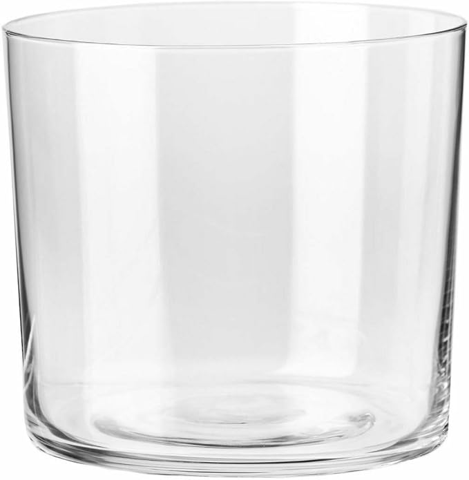 Krosno Cider Drinking Glasses Set of 6 – 14.2 oz Tumblers for Water, Juice & Cocktails, Mixology Collection, Ultra-Thin Clear Glassware, Lightweight Everyday Glasses, Dishwasher Safe