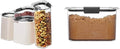 Rubbermaid Brilliance Food Storage Containers Set with Lids (4 Pieces) | Rubbermaid Brown Sugar Container