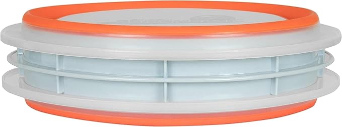 CanCooker Collapsible Plastic Batter Bowl | Mess-Free Breading Shaker Container & Mixer | Ideal for Fish Fry, Fried Chicken, Onion Rings, Wings & More - 12 Pack
