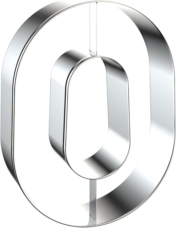 4 Inch Number Cookie Cutter Set - 9 Pcs Extra Large Xzhloym Cookie Cutters Shapes - Stainless Steel