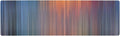 Orange Blue Gradient Stripe Trivet Table Runner Heat Resistant 230F for Hot Dishes Pots Plates Kitchen Dining Table Protector Decorative 39.37x 11.8