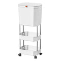 Mounting Kitchen Trash Holders Storage Shelf Garbage Holders ClutterFree Countertop for Apartment Space Saving Trash Bin Organizers