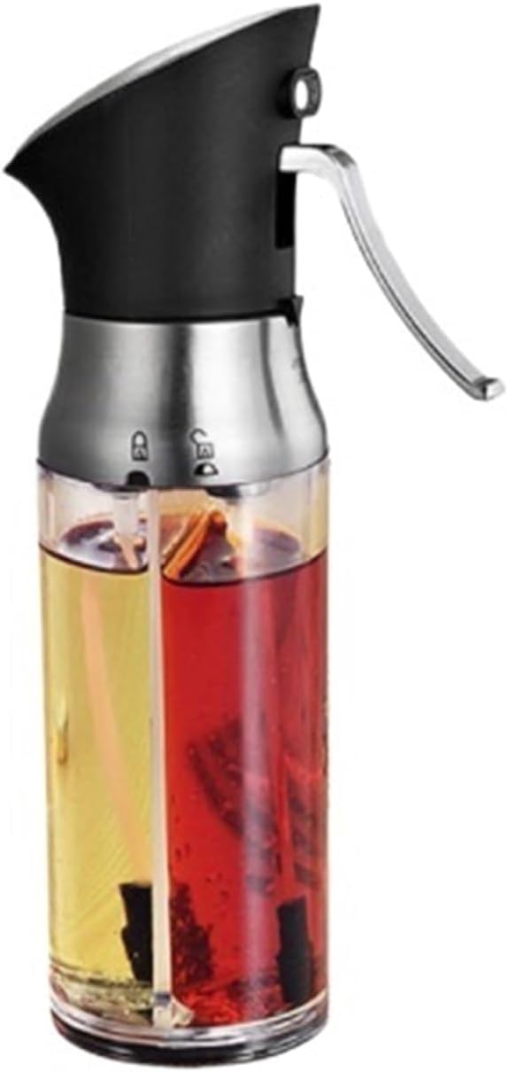 Olive Oil Dispenser Bottle Oil Sprayer 2pcs Adjustable Oil And Vinegar Spray Bottle Suitable For Air Fryer Salad Dressing, Barbecue Oil Sprayer For Cooking