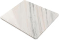 Marble Cutting Board, 16 x 20 Inch Marble Slab, Pastry Board With Non-Slip Feet For Baking, Cheese, Chocolate, Gifts For Housewarm, Aura Calacatta