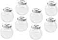 Cabilock 8pcs Glass Storage Jars Lids Food Storage Canister for Dry Fruit Tea Canister Pantry Meal Prep Containers