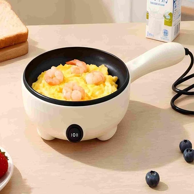 Boiled Egg Cooker 450W,Hard Boiled Eggs Cooker Electric 7 Egg Capacity,Plastic,Auto Power Off with Measuring Cup,Compact,Easy for Kitchen,Travel,White