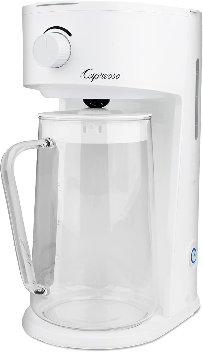 Capresso 623.02 Select Iced Tea Maker, 80 oz, White (Pack of 2)