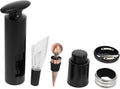 KICHOUSE 6pcs Wine Opener Set Corkscrew Vacuum Wine Stopper Decanter Pourer Stylish Accessories Easy to Use