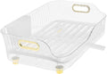 Homoyoyo Dish Drying Rack Over Sink Eco-Friendly Plastic Kitchen Dish Drainer with Vegetable and Flatware Holder for Countertop Organization