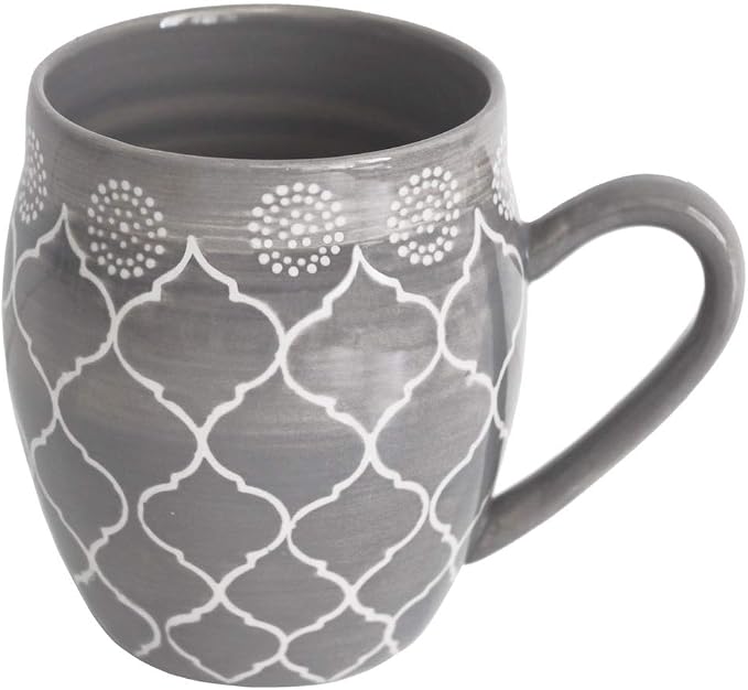 MOROCCAN GREY 16 PIECE DINNERWARE SET