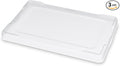 Akro-Mils 33061 Clear Snap On Plastic Lid for Akro-Mils 33162, 33164, 33165, 33166, 33168 Akro-Grid Storage Tote, (4-Pack)