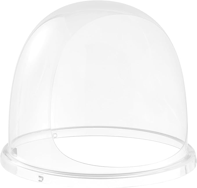 VEVOR 16 Inch Cotton Candy Machine Cover, Transparent Acrylic Dome Bubble Shield Compatible with 15inch Commercial Cotton Candy Floss Maker Bowl for Party, Shops, Bottom Groove Design