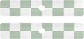 Kitchen Sink Splash Guard 2 PCS 30 Inch Sink Faucet Mat Splash Guard for Bathroom Countertop Water Absorbent Foldable Cuttable Soft Washable Checkered White and Green