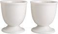 Ceramic Egg Cups Set of 2 for Soft Hard Boiled Eggs