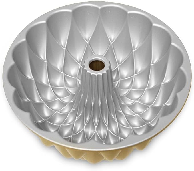 Nordic Ware Kaleidoscope Bundt, 10 Cup, Gold