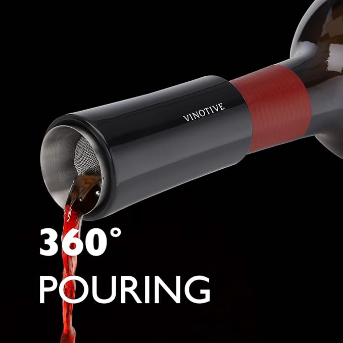 Vinaer Wine Aerator 7 Function Matt Black